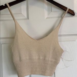 TNA cropped top. Size small